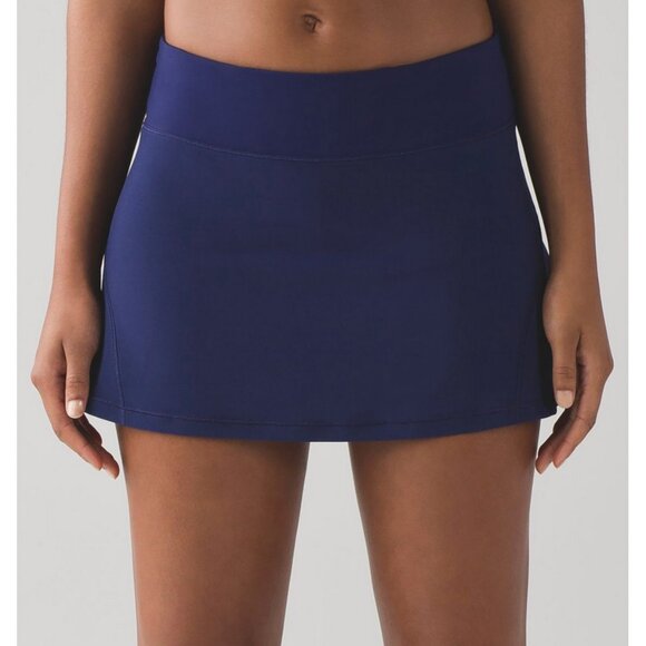 Lululemon Circuit Breaker Skirt Hero Blue 10 - Picture 2 of 11